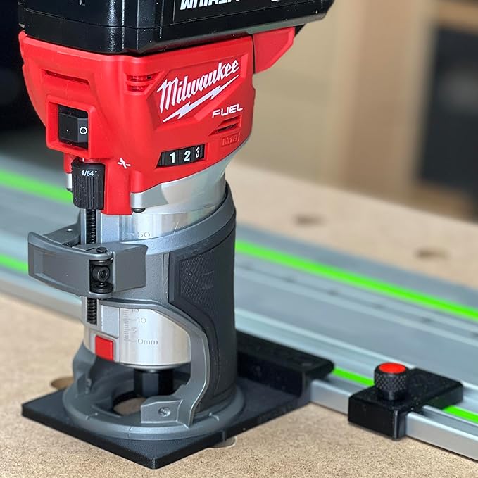 Guide Rail Adapter Compatible with Milwaukee Router